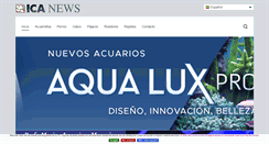 Desktop Screenshot of icanews.es